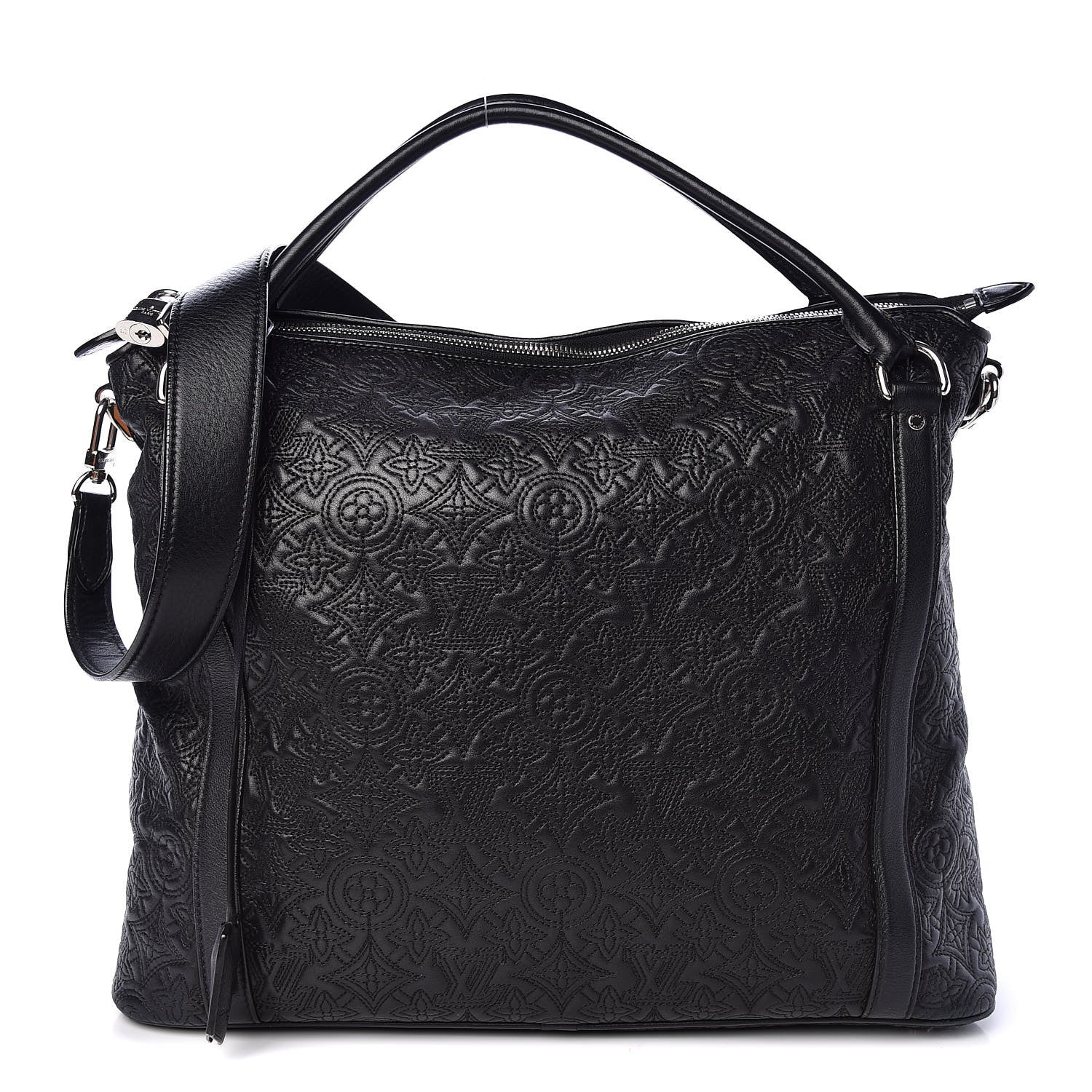 Louis Vuitton Monogram Lambskin Antheia Ixia MM Black 1 of 11