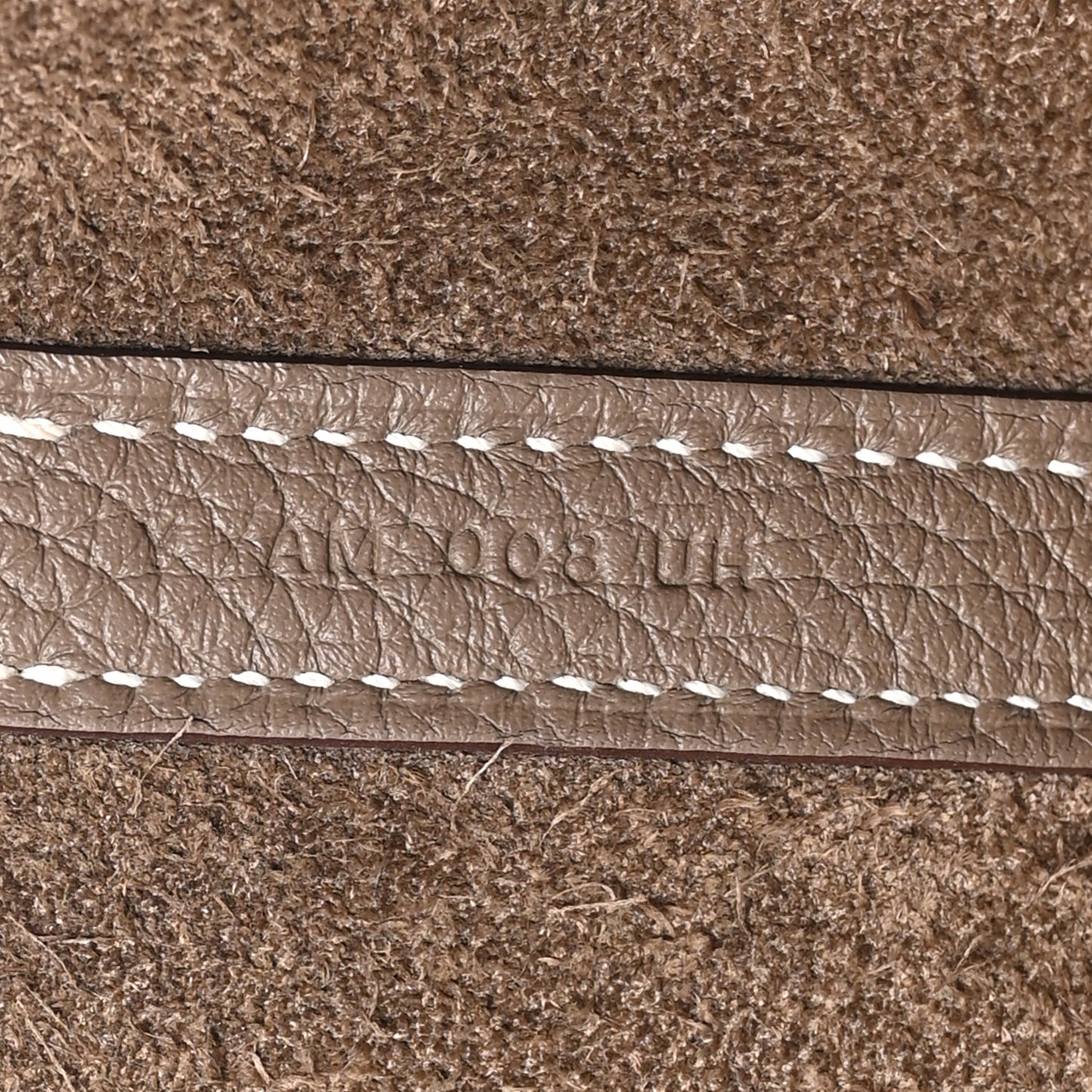 Taurillon Clemence Picotin Lock 22 MM Etoupe