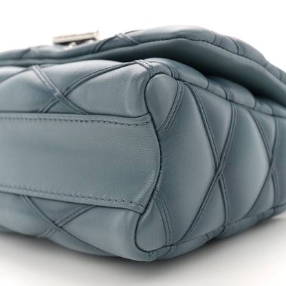 Louis Vuitton Lambskin Malletage GO-14 PM NM Denim Blue 10 of 10
