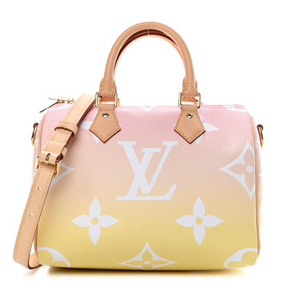 Louis Vuitton Monogram Giant By The Pool Speedy Bandouliere 25 Light Pink 1 of 4