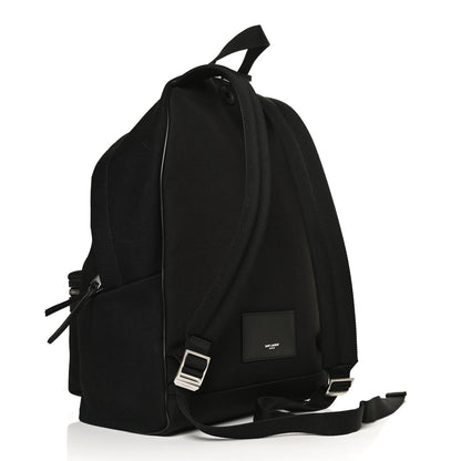 Saint Laurent Canvas SL Playing Cards City Backpack Black 3 of 12