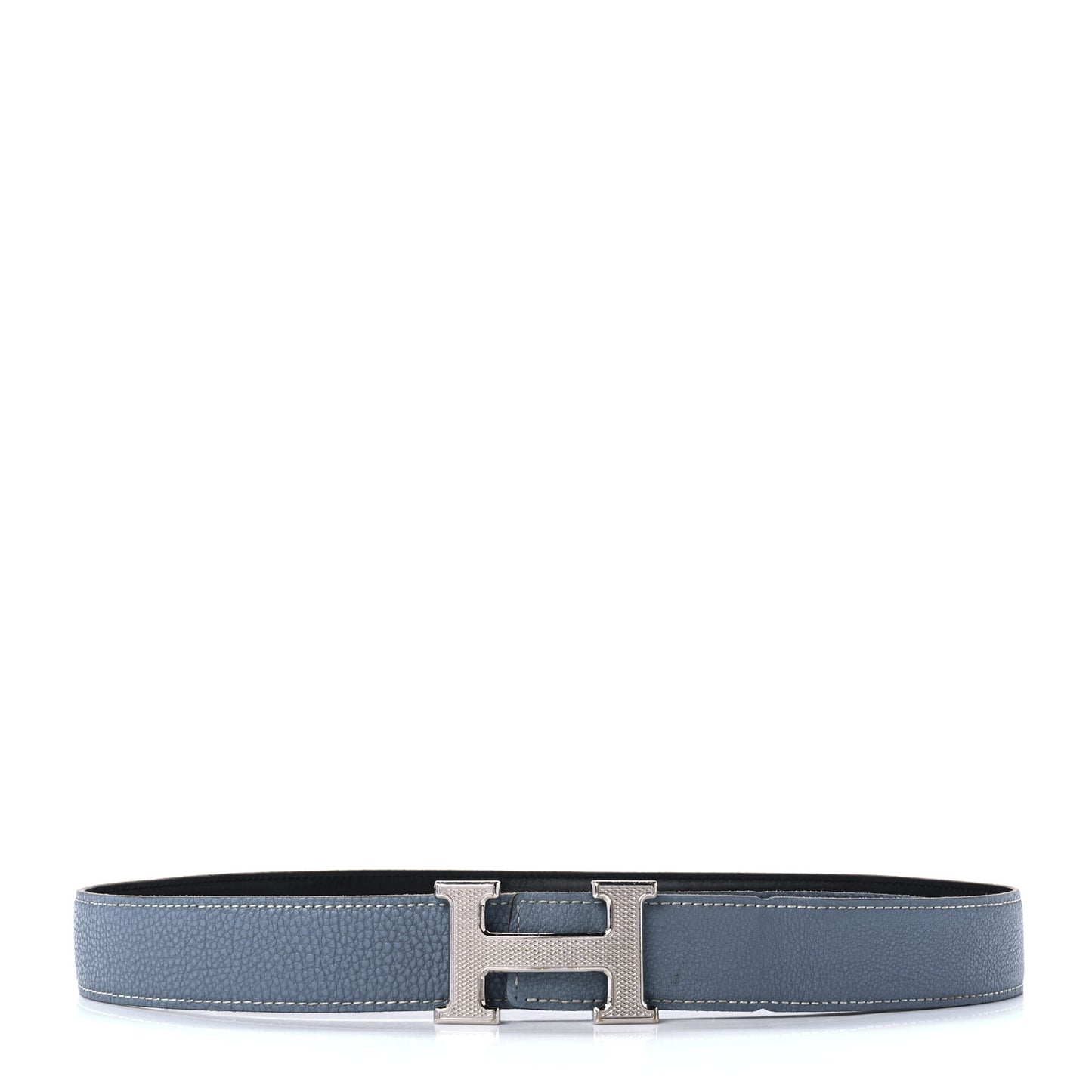 Swift Togo 32mm Guilloche H Belt 80 Black Blue Jean