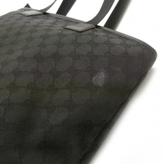Gucci Monogram Canvas Tote Black 12 of 12