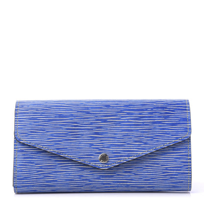 Louis Vuitton Epi Sarah Wallet NM Denim Light 1 of 10