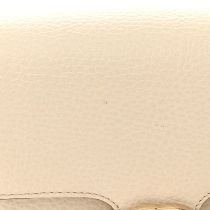 Gucci Dollar Calfskin Interlocking G Crossbody Bag Mystic White 16 of 16