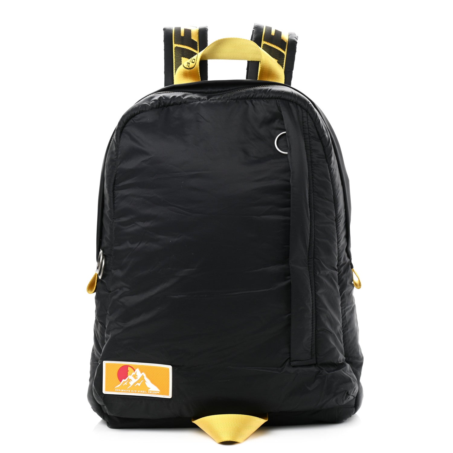 Off-White Nylon Industrial Puffy Backpack Black 1 of 12