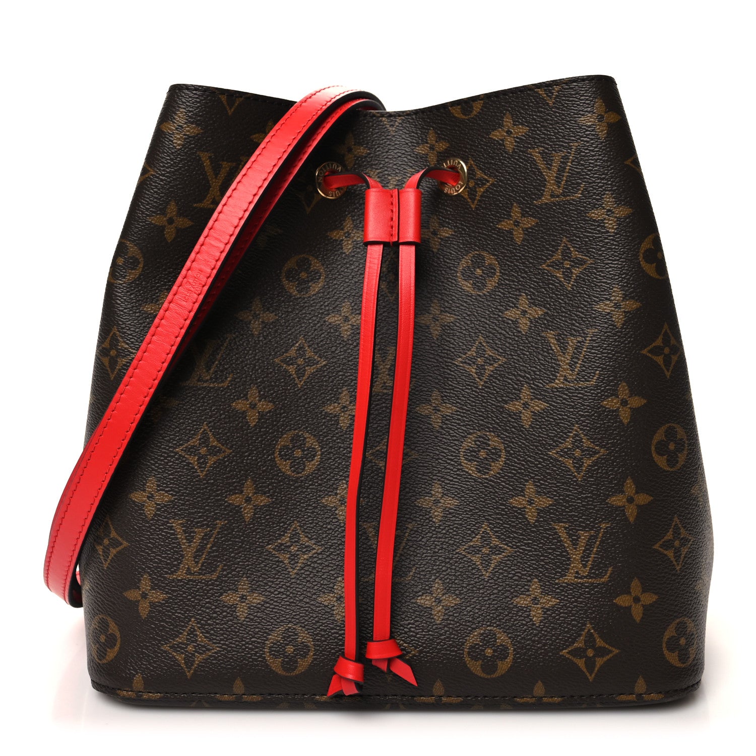 Louis Vuitton Monogram Neonoe MM Coquelicot 1 of 9