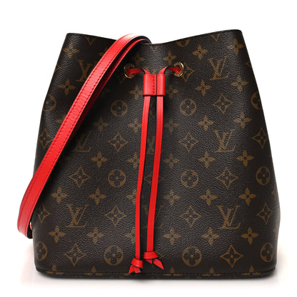 Louis Vuitton Monogram Neonoe MM Coquelicot 1 of 9