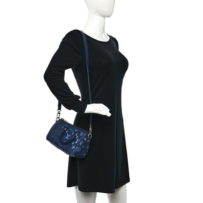 Louis Vuitton Monogram Ink Watercolor Keepall XS Blue 2 of 9