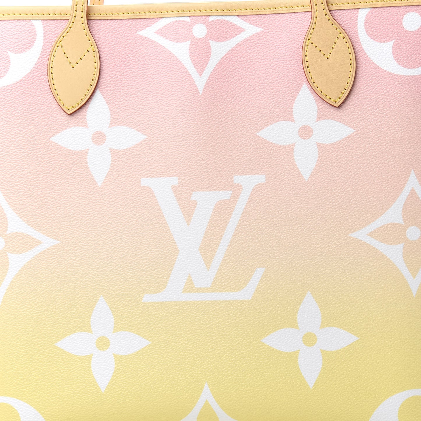 Monogram Giant By The Pool Neverfull MM Light Pink