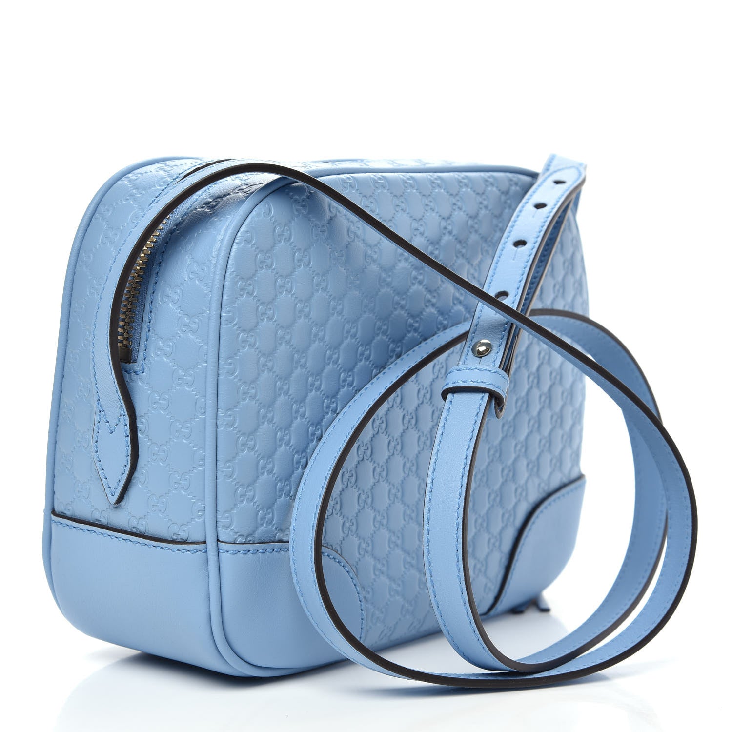 Gucci Microguccissima Mini Bree Messenger Bag Mineral Blue 3 of 9