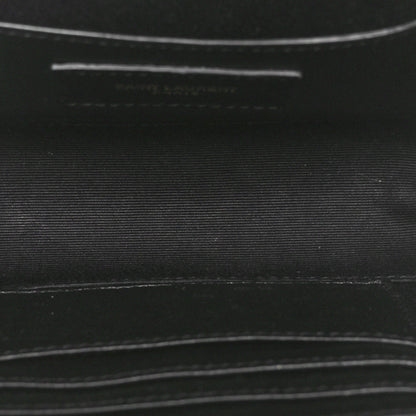Saint Laurent Lambskin Matelasse Vicky Monogram Belt Bag Eros Red 5 of 10