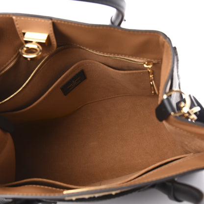 Louis Vuitton Calfskin Monogram On My Side Black 5 of 10