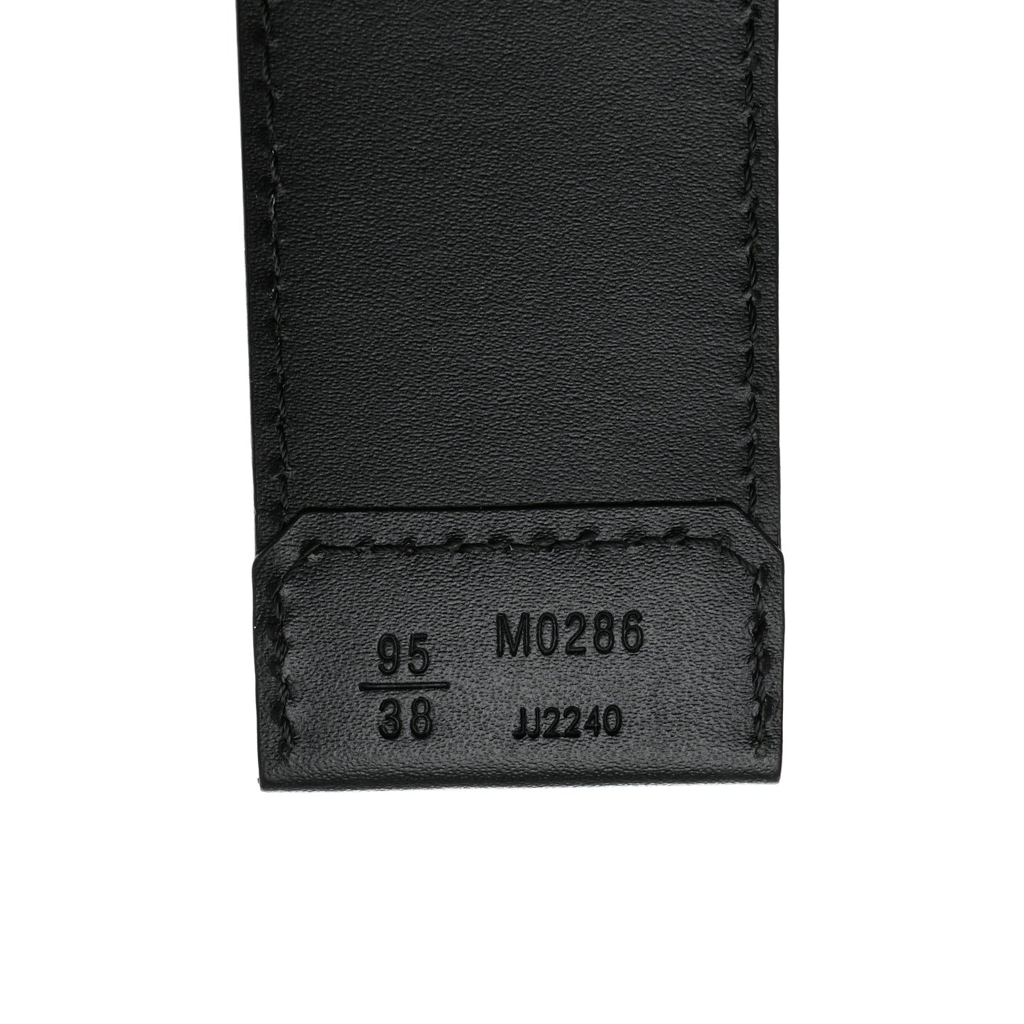 Calfskin Reverse Monogram Eclipse 40 mm LV Circle Belt 95 38