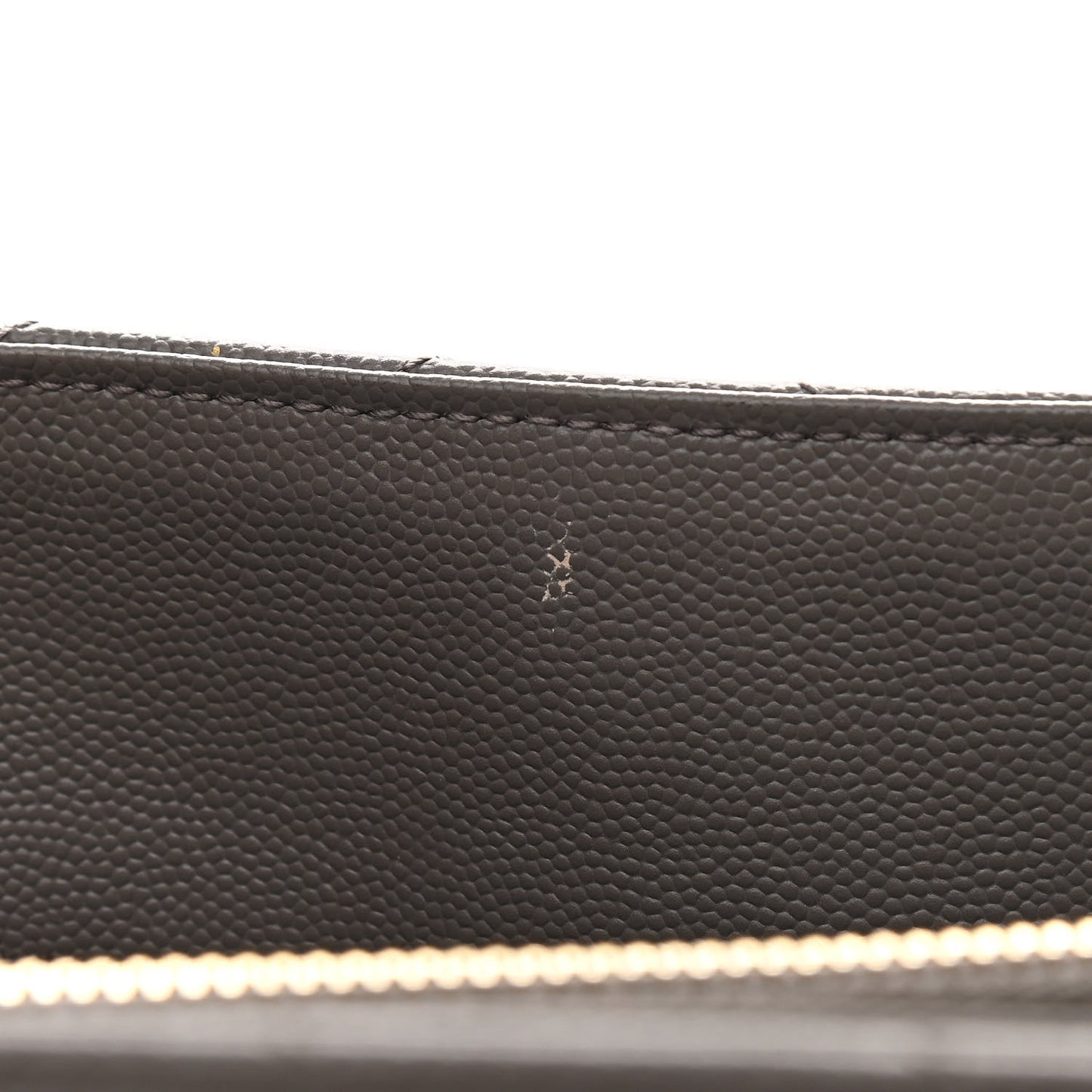Grain De Poudre Matelasse Chevron Monogram Shopping Bag Fog