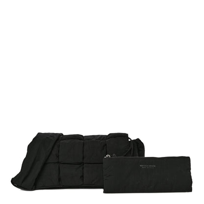 Bottega Veneta Nylon Intrecciato Padded Tech Cassette Bag Black 1 of 12