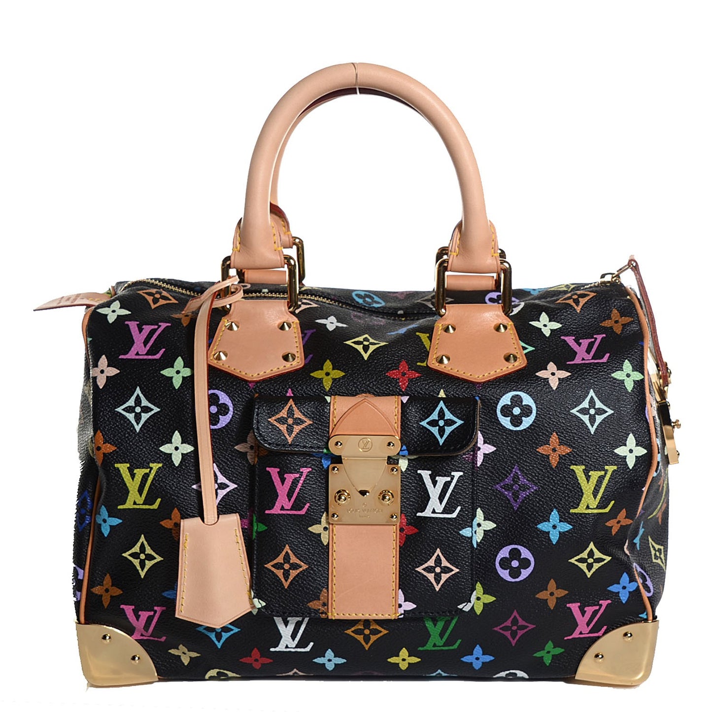 Monogram Multicolor Speedy 30 Black