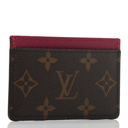 Louis Vuitton Monogram Card Holder Fuchsia 3 of 6
