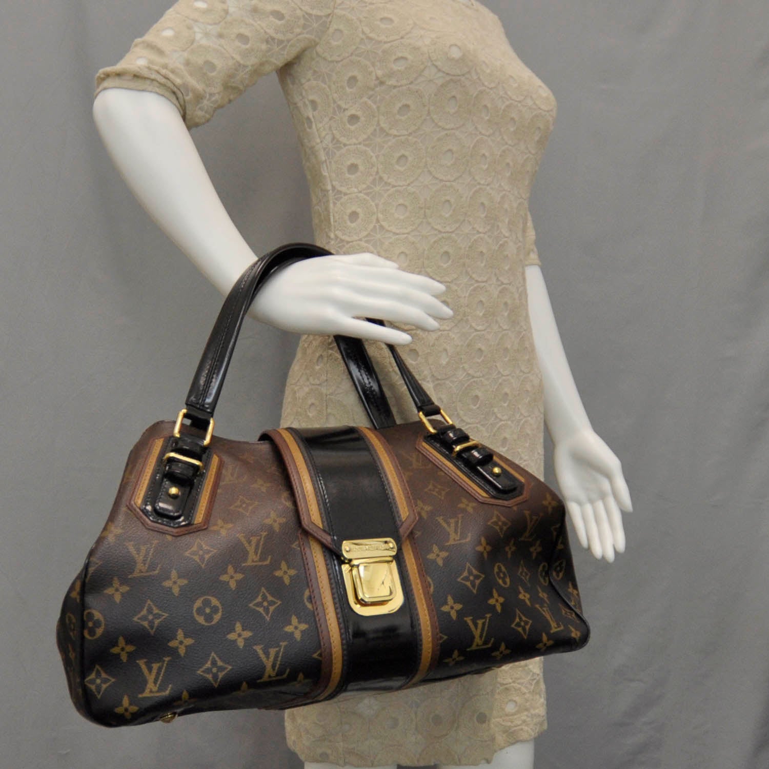 Louis Vuitton Monogram Mirage Griet Black 2 of 10
