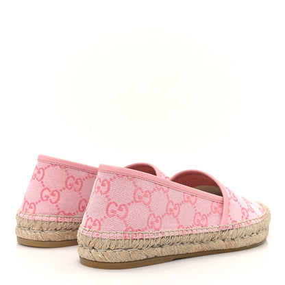 Gucci Canvas Monogram Espadrilles 37 Soft Pink 5 of 10