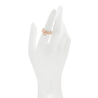 Hermes 18K Rose Gold PM Collier De Chien Ring 53 6.5 2 of 5
