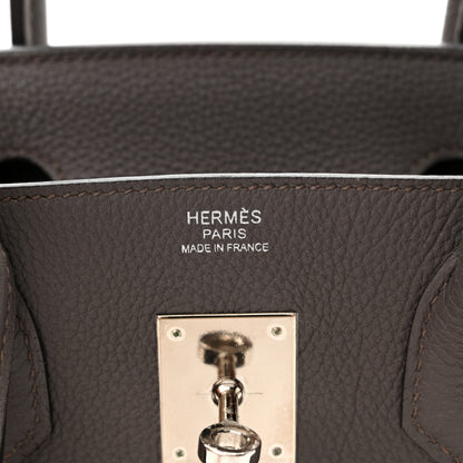 Hermes Togo Birkin 30 Etain 6 of 14