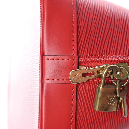 Louis Vuitton Epi Alma PM Castillan Red 6 of 11