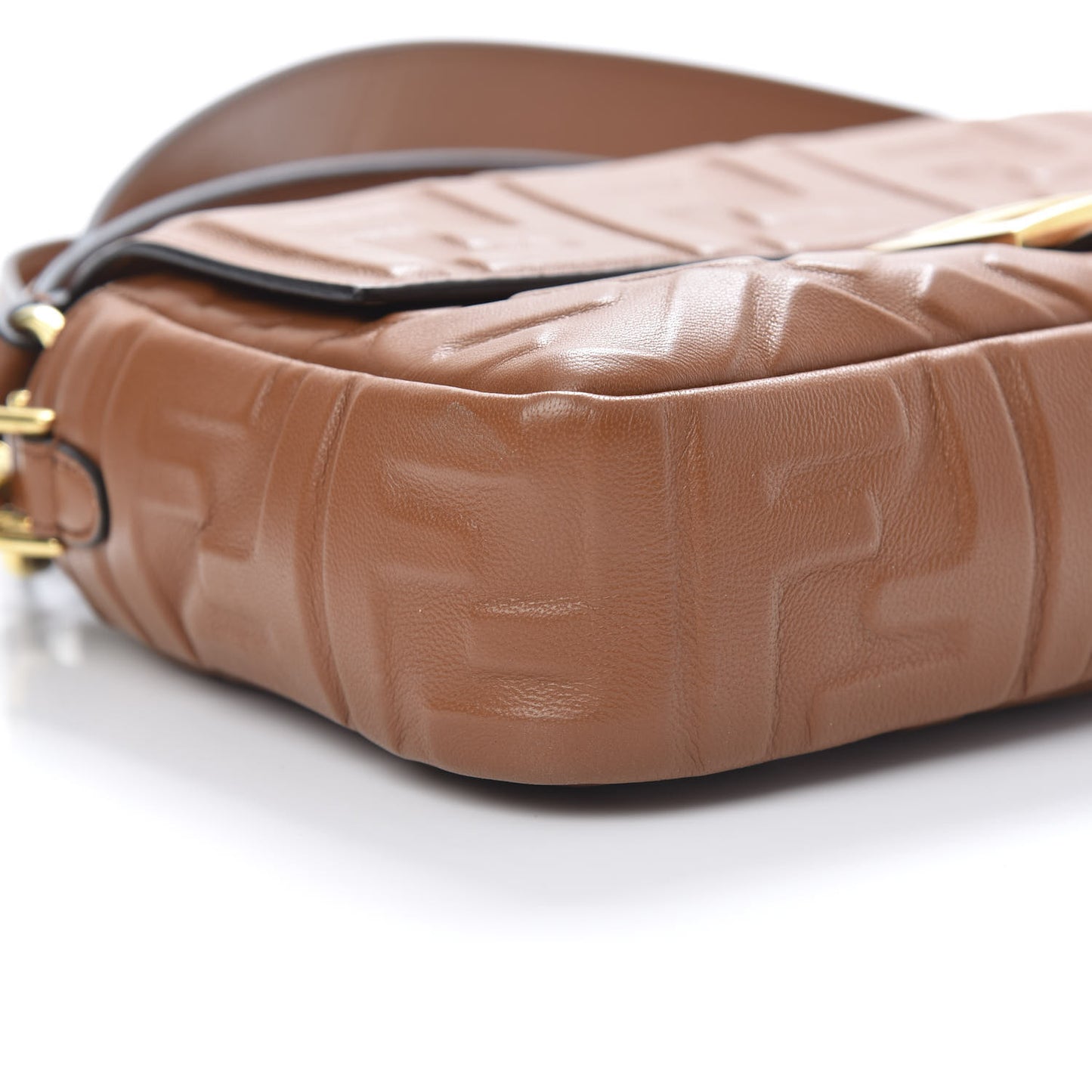 Nappa FF 1974 Embossed Baguette Coloniale