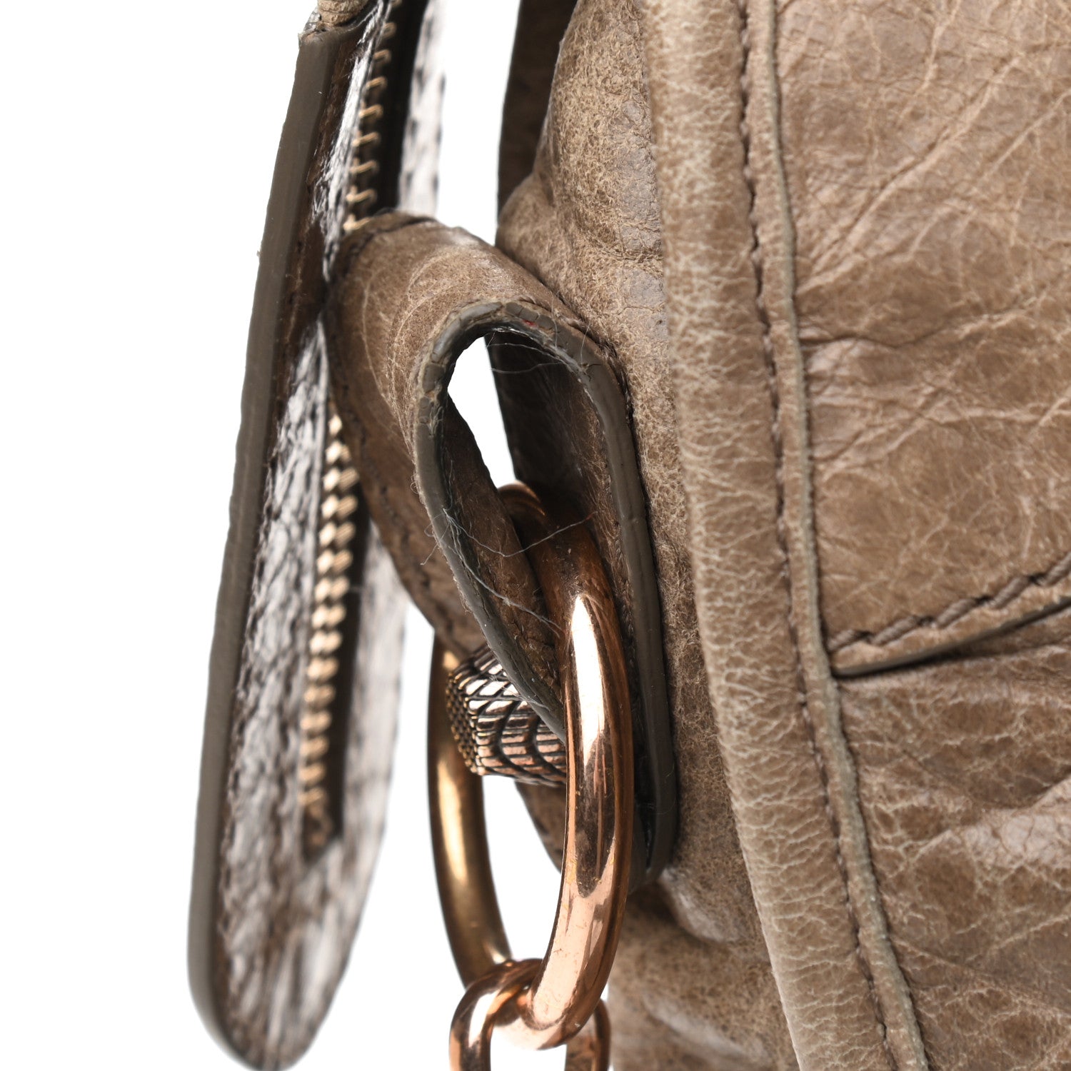 Balenciaga Agneau Giant 12 Rose Gold Hardware City Gris Poivre 10 of 12