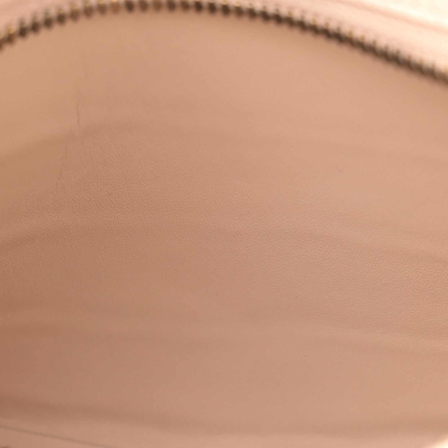 Shiny Supple Calfskin Crocodile Embossed Neo Classic Gold Hardware Mini City Light Beige