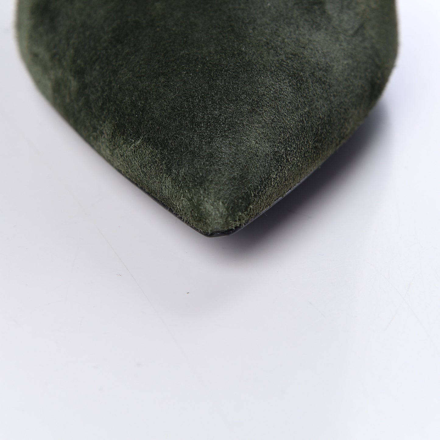 Suede Era Over The Knee Boots 39 Army Green