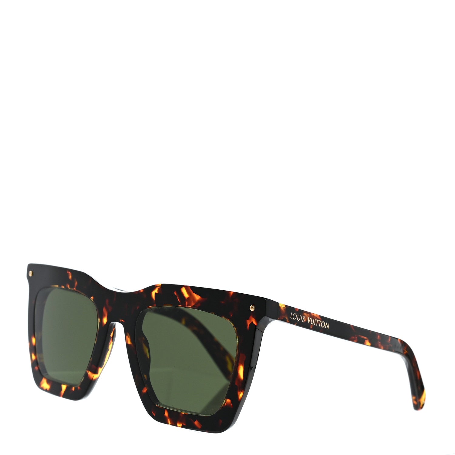 Louis Vuitton Acetate La Grande Bellezza Sunglasses Z1218W Dark Tortoise 1 of 8