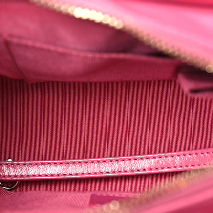 Chanel Aged Calfskin Quilted Small Gabrielle Hobo Pink 6 of 10
