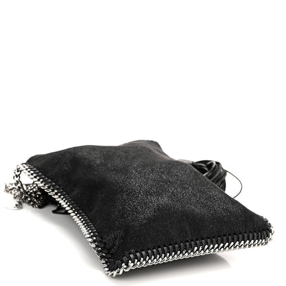Stella McCartney Shaggy Deer Falabella Tassel Flat Crossbody Black 4 of 11