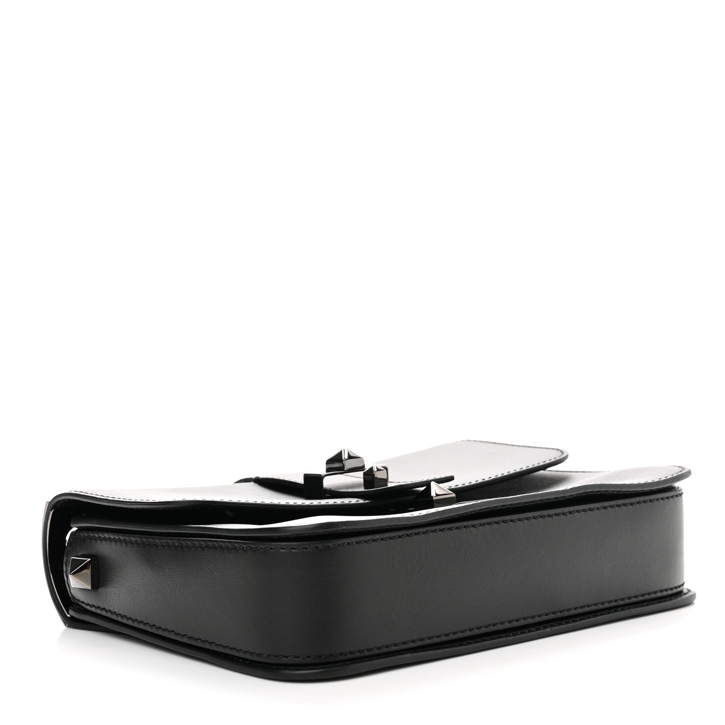 Vitello B-Rockstud Flap Black