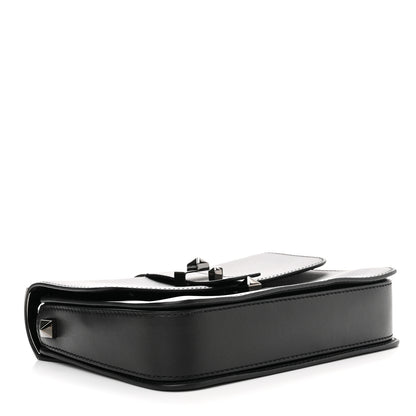 Valentino Garavani Vitello B-Rockstud Flap Black 4 of 11