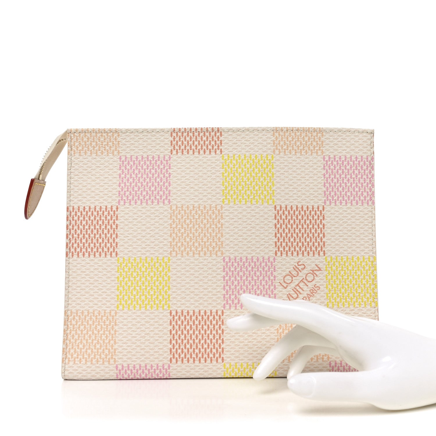 Louis Vuitton Damier Giant Toiletry Pouch   Peach 2 of 8
