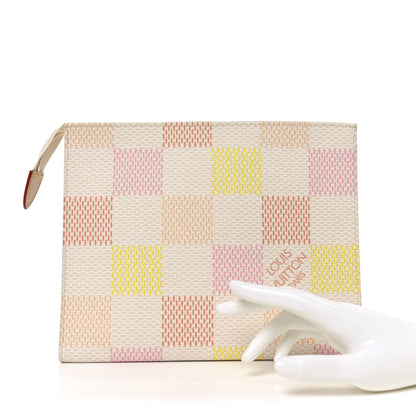 Louis Vuitton Damier Giant Toiletry Pouch   Peach 2 of 8