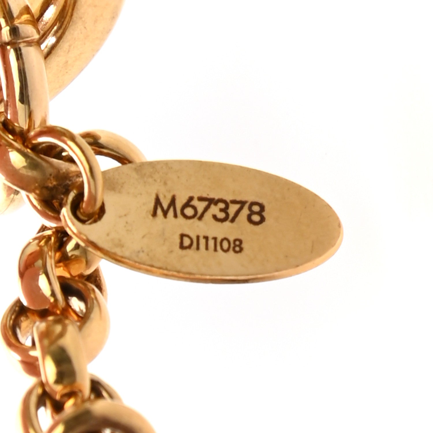 Louis Vuitton Strass Vivienne Winter Bag Charm Key Holder Gold 5 of 5