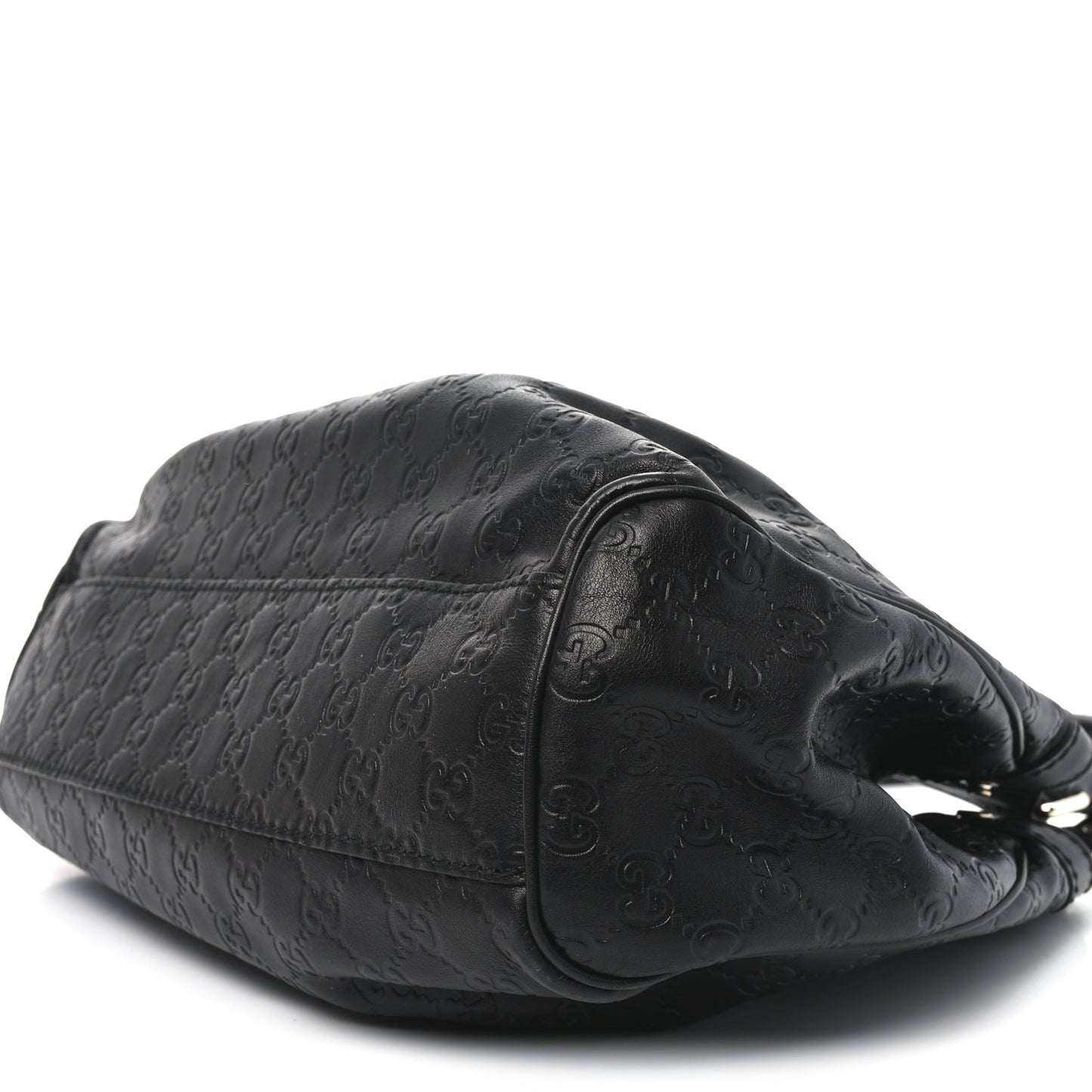 Guccissima Medium Sukey Tote Black