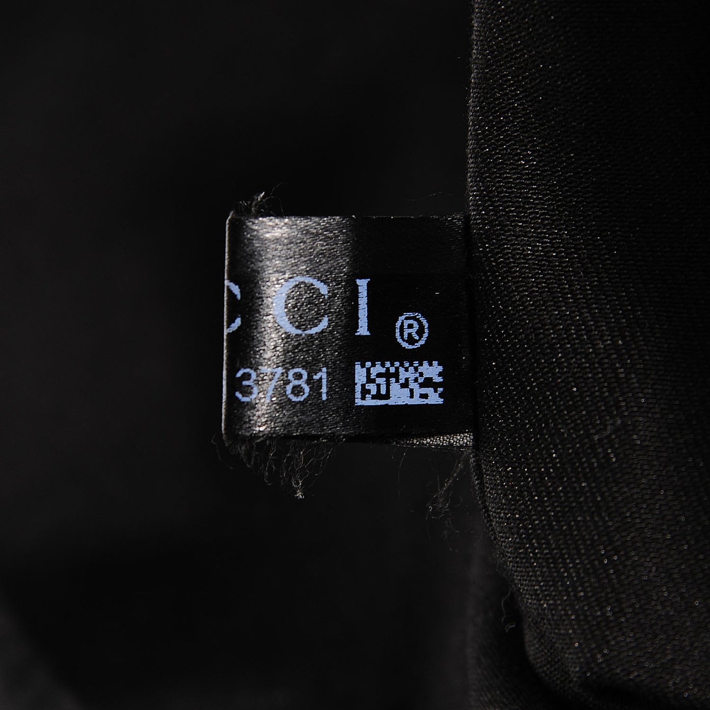 GG Monogram Medium Web Handle Vertical Tote Black