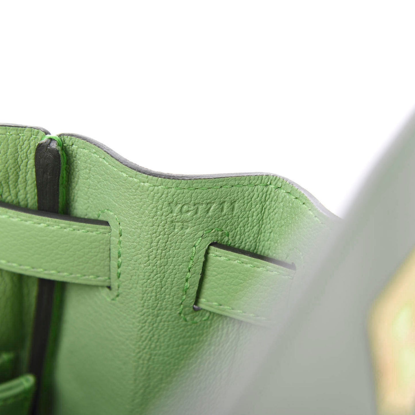 Evercolor Kelly Retourne 28 Vert Criquet