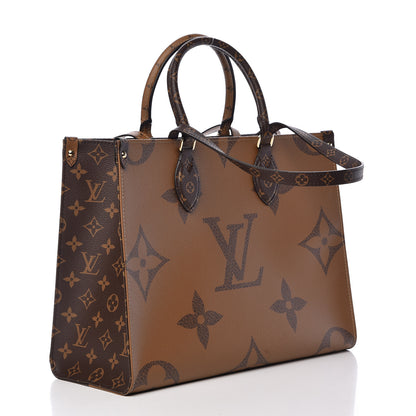 Louis Vuitton Reverse Monogram Giant Onthego MM 3 of 10