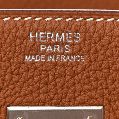 Hermes Togo Birkin 30 Gold 6 of 11