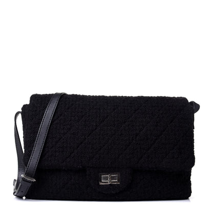 Chanel Tweed Easy 2.55 Reissue Flap Black 1 of 10