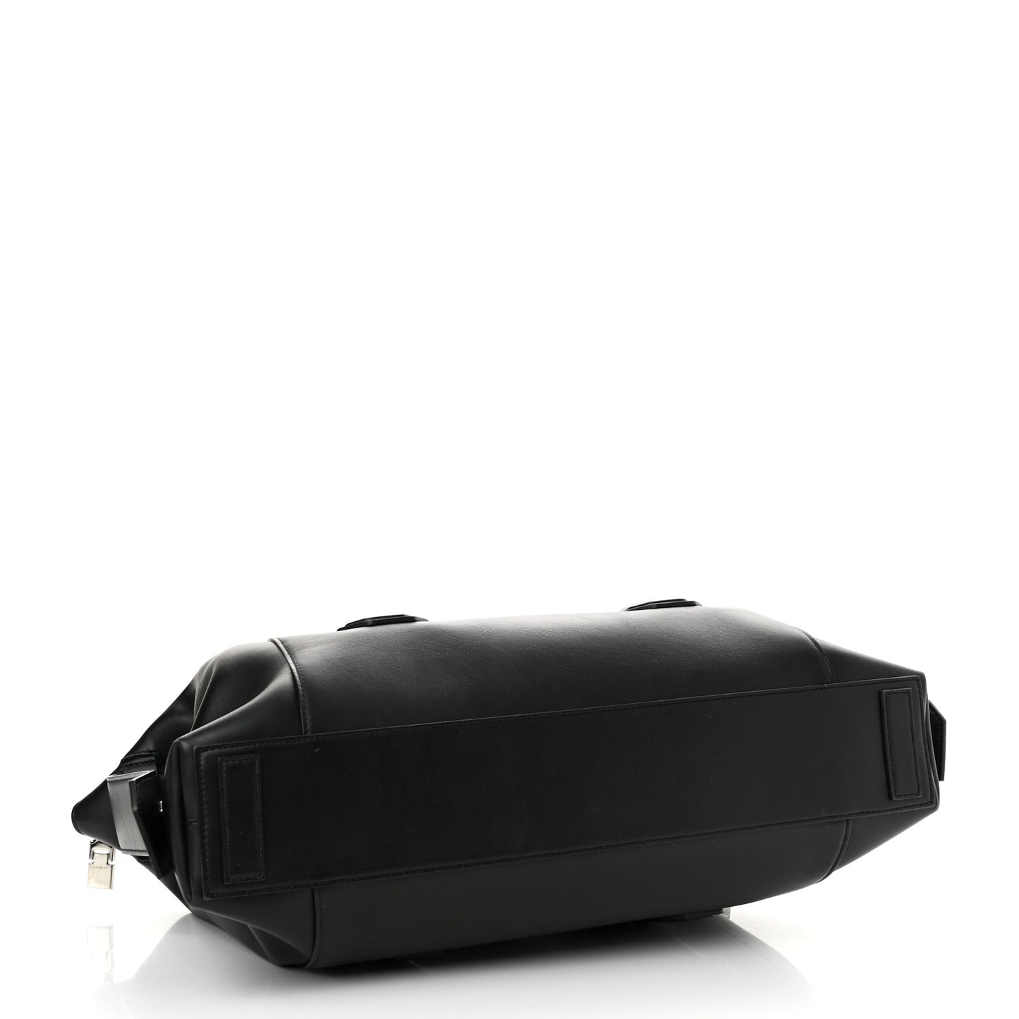Smooth Calfskin Medium Antigona Lock Duffle Bag Black