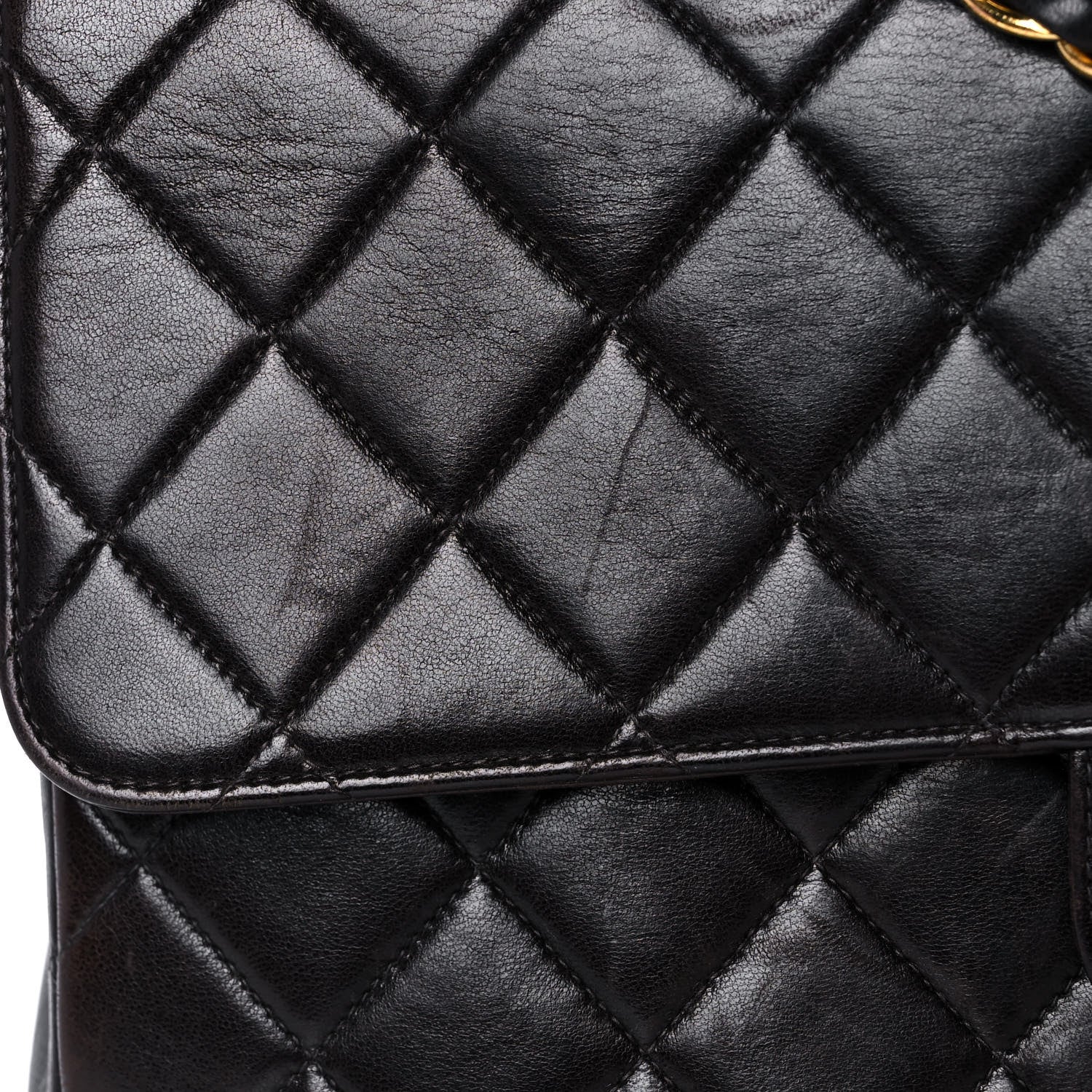 Chanel Lambskin Jumbo Single Flap Dark Brown 15 of 19