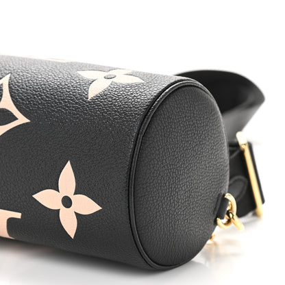 Louis Vuitton Empreinte Monogram Giant Papillon BB Black Beige 9 of 10