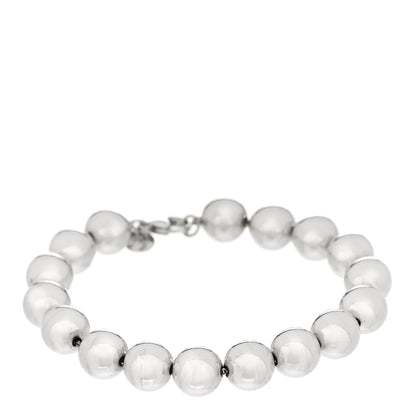 Tiffany Sterling Silver 10mm HardWear Ball Bracelet 1 of 4