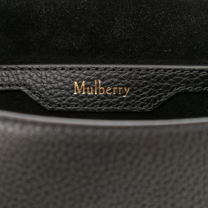 Mulberry Small Classic Grain Calfskin Small Amberley Satchel Black 5 of 10
